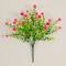 13" UV Resistant Artificial Flowering Mini Rose Bushes, 12ct.